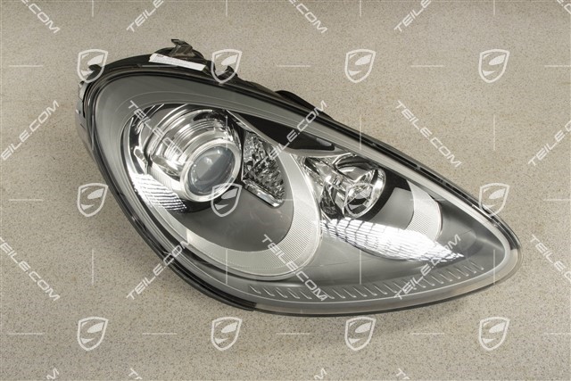 Xenon headlight set, without control unit and D1S xenon bulb, with curve light, ECE, daytime running light, R
