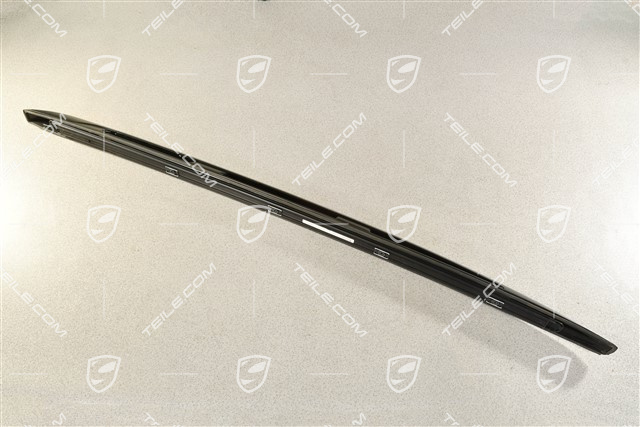 Roof rail Black matte, R