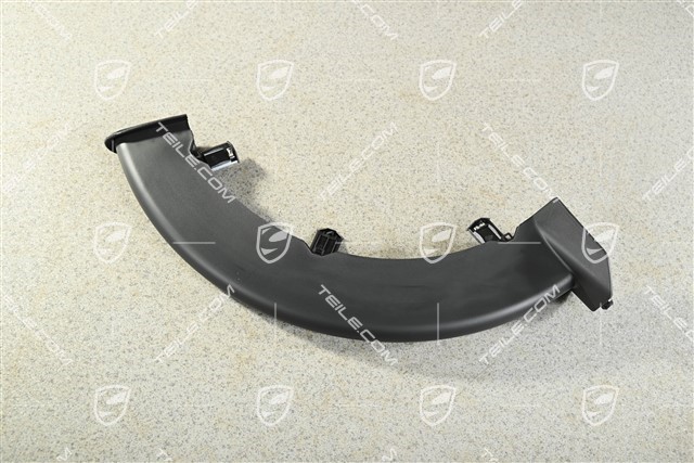 Hinge trim cover, rear lid, R