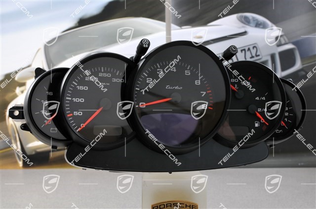 Instrument cluster, Turbo, 6-speed manual transmission