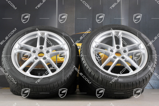 19-inch winter wheels set Turbo II, rims 9J x 19 ET60 + 10J x 19 ET61 + Pirelli Sottozero winter tyres 255/45 R19 + 285/40 R19, without TPM