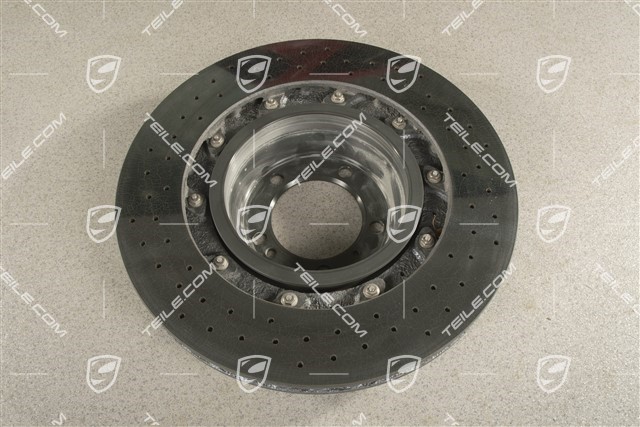 PCCB ceramic brake disc, C2 / C2S / C4 / C4S / Turbo, R