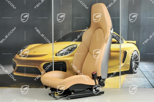 Sport Seat, manual adjustable, leather, heating, Sand beige, R