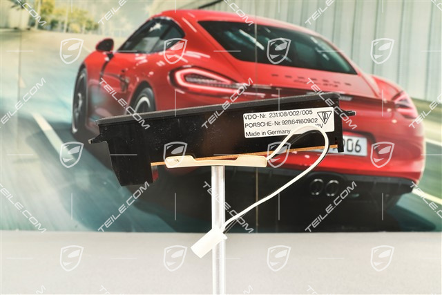 Control panel / Keypad, seat belt warning light