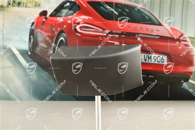 Wide Wheel Arch cover, Front Wing / Fender, lower part, Black, R