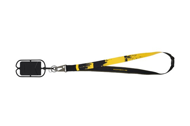 GT4 Clubsport Collection, Lanyard, black/yellow GT4 Clubsport Collection, Lanyard, black/yellow