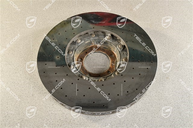 PCCB ceramik brake disc, Panamera, 20-inch / 420mm, damaged on the edge (photos), L
