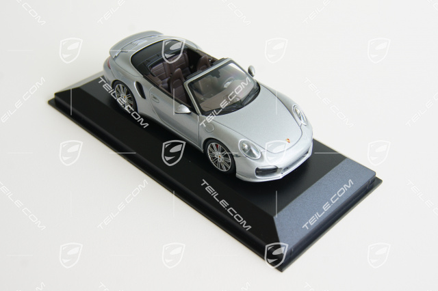 Modellauto Porsche 911 Turbo (991) Cabriolet, 1:43