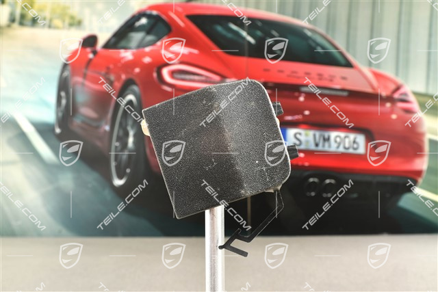 Coupe, Rear bumper, Towing hook lug cover / cap / trim, R