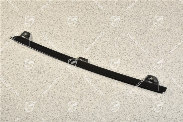 Front bumper disc / trim, lower, Black, R