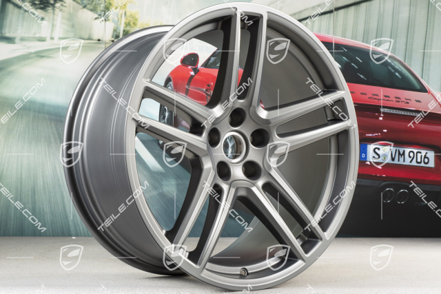 20" wheel "Macan Turbo", 10J x 20 ET19, BORBET, platinum satin matt