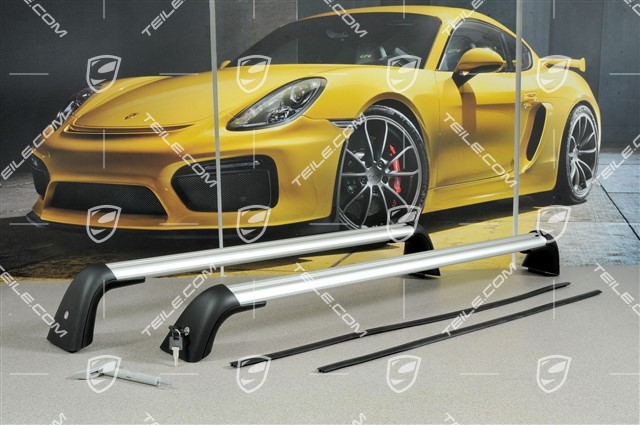 Roof rack, main support, set, for 991 coupé