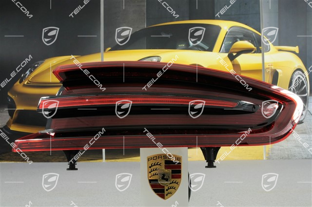 Rear light, outer, red-black (dark), R Rear light, outer, red-black (dark), R