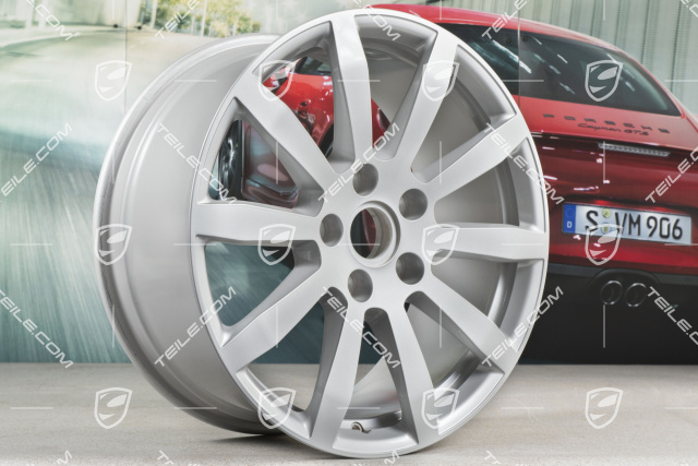 19-inch Cayenne S wheel rim set, 8,5J x 19 ET47 + 9,5J x 19 ET54