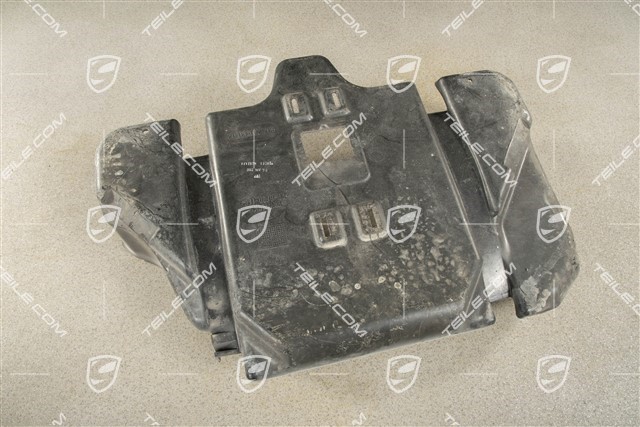 Protective plate for fuel tank, lower part, C2/C2S