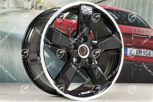 20-inch wheel, Sport Classic, 9,5J x 20 ET65, black high gloss