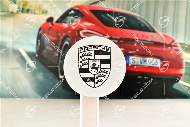 Center cap, Porsche crest