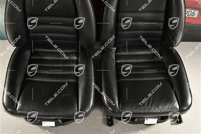 Comfort seats, heating, leather, black, L+R