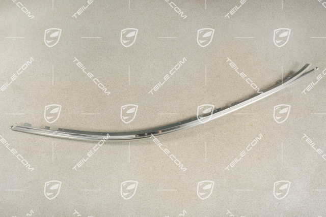 Trim strip, front roof frame, aluminium, R