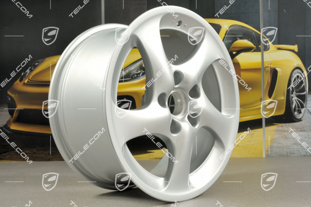 18-inch Turbo Look II wheel, 9J x 18 ET52