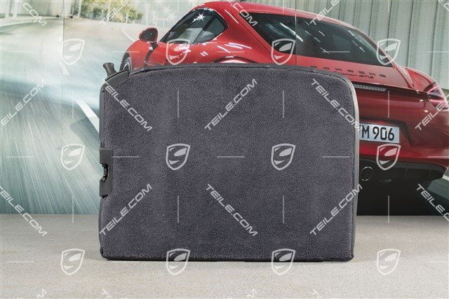 Back seat backrest, Rear, Leatherette, Metropole blue, Convertible, L