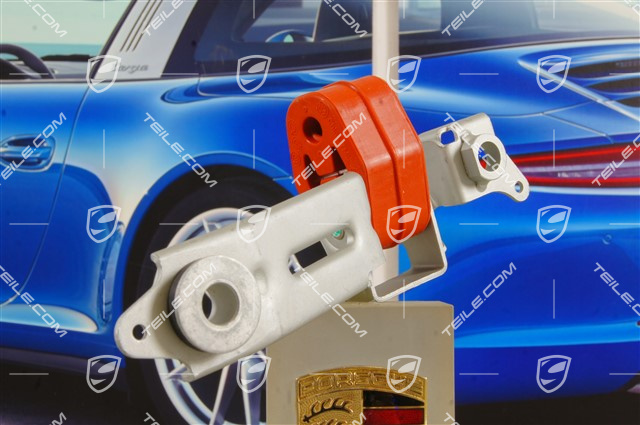 Rubber support by rear silencer, R Rubber support by rear silencer, R