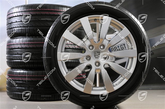 20-inch SportDesign II summer wheel set, wheels 9J x 20 ET57 + NEW summer tyres 275/45 R20, with TPMS
