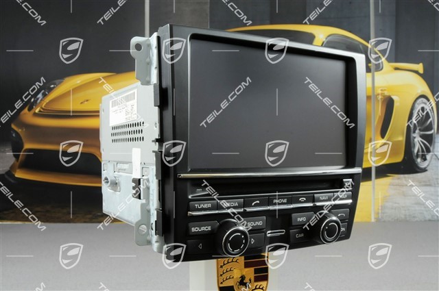 Control part, navigation system PCM 3, Digital radio reception DAB