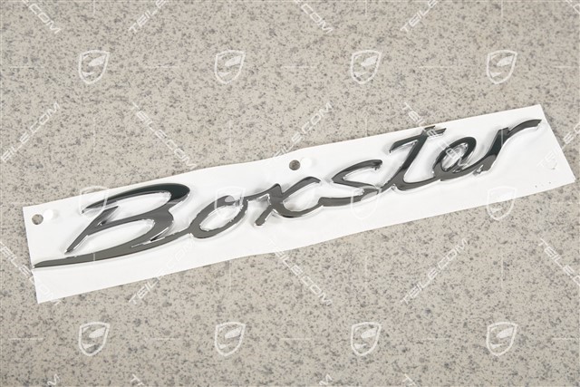 "Boxster" logo, Galvano silver