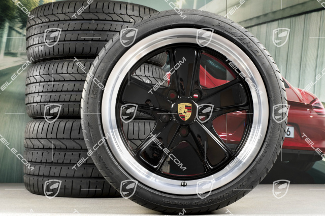 19-inch "911 Sport Classic" summer wheel set, wheels 8,5J x 19 ET55 + 11,5J x 19 ET67, Michelin tyres 235/35 ZR19 + 305/30 ZR19