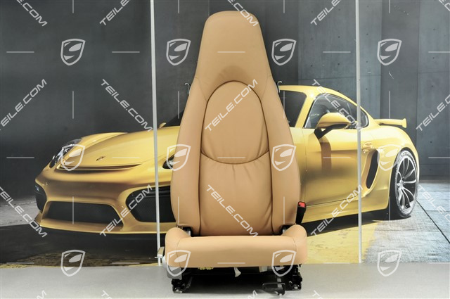 Sitz, manual einstellbar, Leder, Sandbeige, R