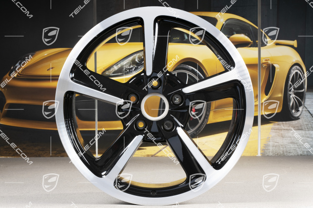 20-inch Sport Techno wheel, 8,5J x 20 ET57, black high gloss