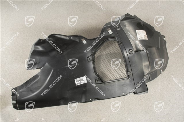 Wheel-housing liner, front, frotn part with grille, GT3, L