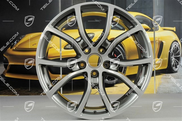 21-inch wheel rim set Cayenne ExclusiveDesign, 11J x 21 ET58 + 9,5J x 21 ET46