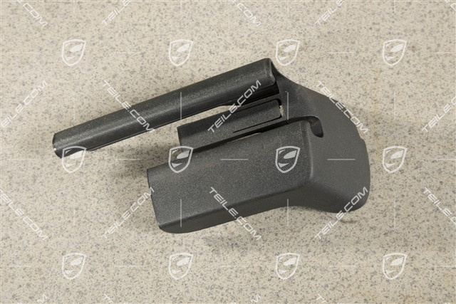 Cover, Seat rail, Front, Outer, L