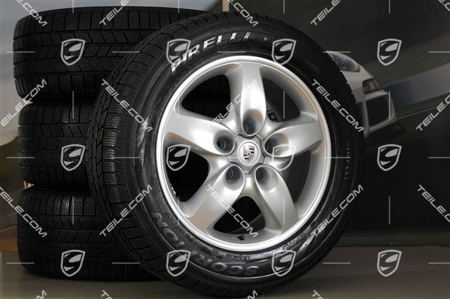 18-inch Cayenne Turbo winter wheel set, with winter tyres 255/55 R18