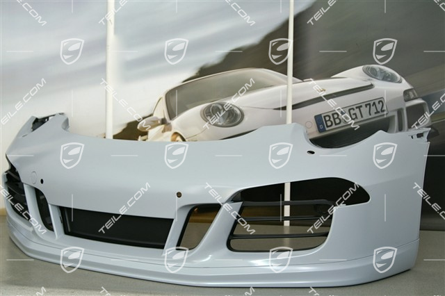 SportDesign front apron (bumper + front lip spoiler + grilles), with PDC sensors / with headlamp washer