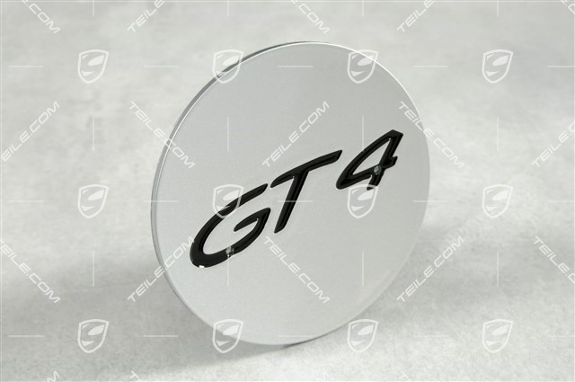 Hub cap, GT4, Brilliant silver