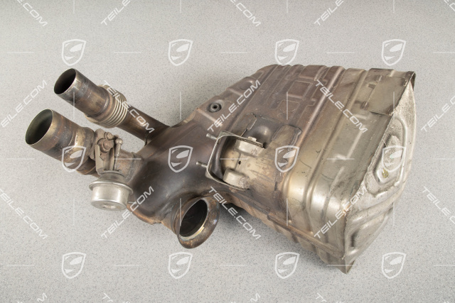 Front muffler, GT3, cyl. 1-3, L