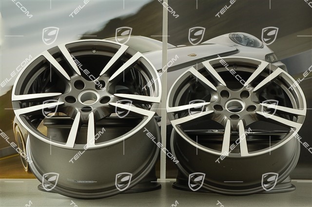 19-inch Turbo II wheel set, 8,5J x 19 ET56 + 11J x 19 ET51, Turbo / Turbo S, GTS