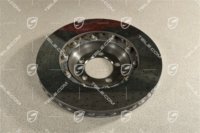 GT3 / GT3RS / S/T, PCCB Brake disc, front axle, L