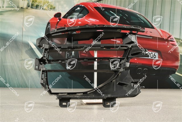 TEILE.COM | GTS / Sport Design, Front bumper, side ventilation grille,  Black, R / used / Macan 95B / 802-00 Front bumper / 95B807682J OK1
