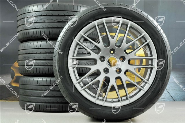 20-inch RS Spyder Design summer wheel set, wheels 9,5J x 20 ET47 + Yokohama summer tyres 275/45 R 20 110 Y XL, with TPMS