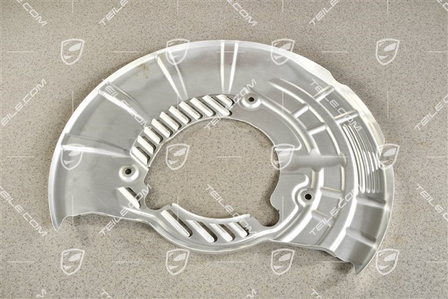 Front axle disc brake protective plate, PCCB, R
