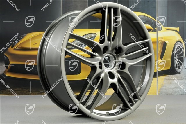 20-inch wheel rim, Sport Design, 8,5J x 20 ET51, Platinum satin-mat