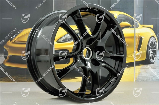21-inch Cayenne Sport / GTS wheel rim, 10Jx21 ET50, in black
