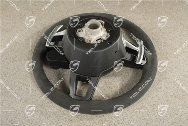 Sport steering wheel with Paddles PDK Sport Chrono Plus, Alcantara