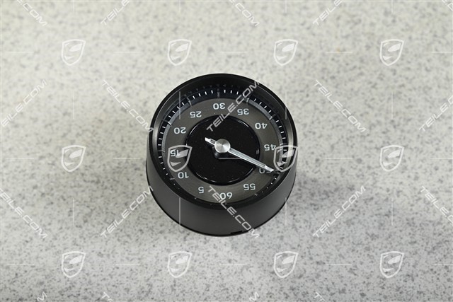 Stopwatch with Digital Clock in Rhodium Silver Dial, Sport Chrono