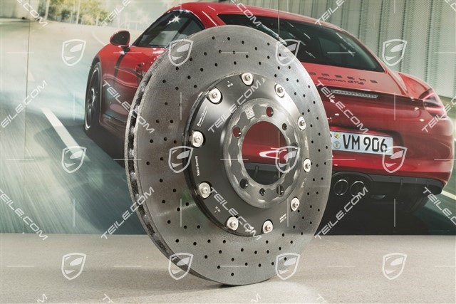 PCCB Ceramic brake disc, 991.2 C2 / C2S / C4 / C4S / 991.1 Turbo / 991.2 Turbo, R