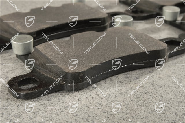 Brake pad set, Turbo/Turbo S, rear axle, set, L+R